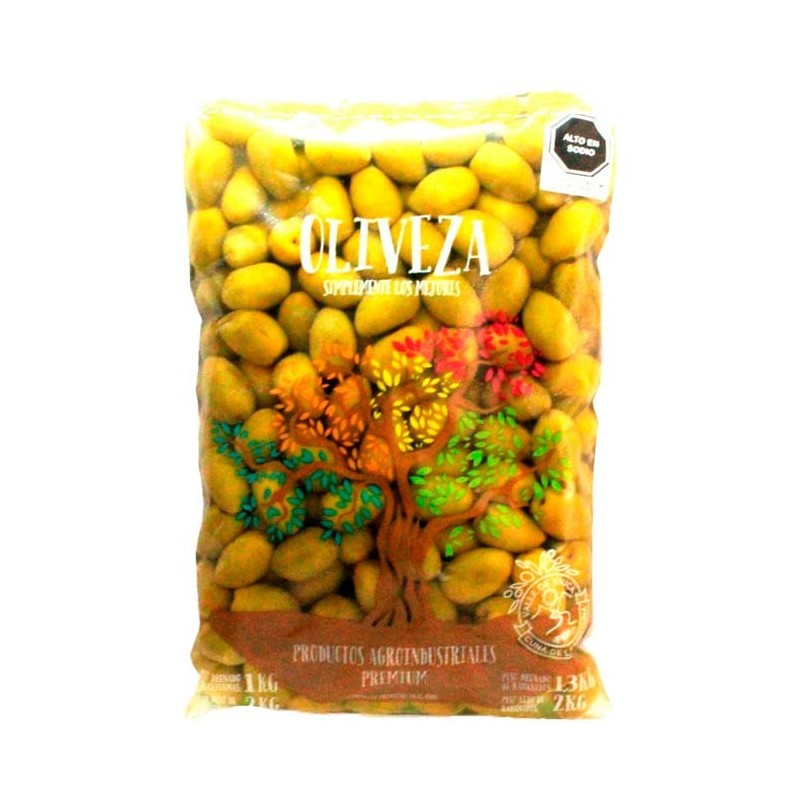 Aceitunas Verdes con pepa 1 kg Aceitunas Verdes con pepa 1 kg