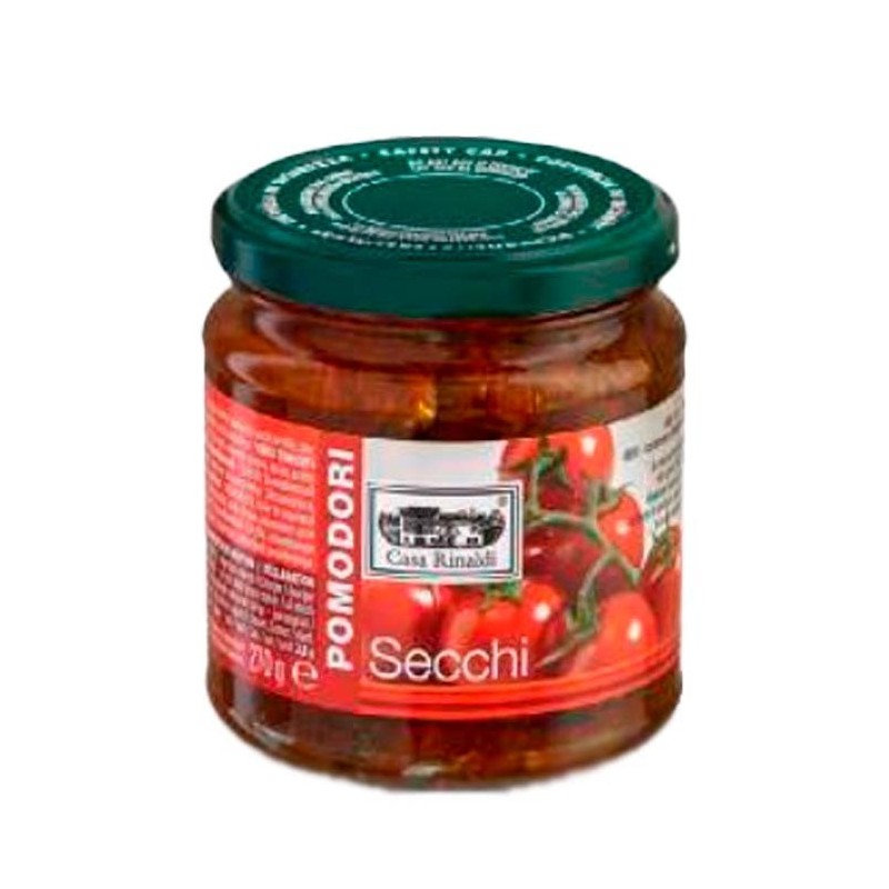 Tomates Secos en Olio Casa Rinaldi 270 gr. Tomates Secos en Olio Casa Rinaldi 270 gr.
