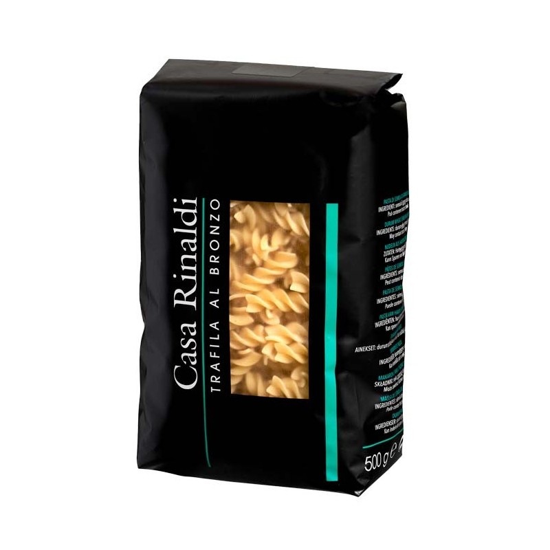 Pasta Fusilli al bronzo Casa Rinaldi 500 gr. Pasta Fusilli al bronzo Casa Rinaldi 500 gr.