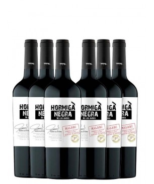 Pack hormigueros: Hormiga Negra Malbec x 6 botellas