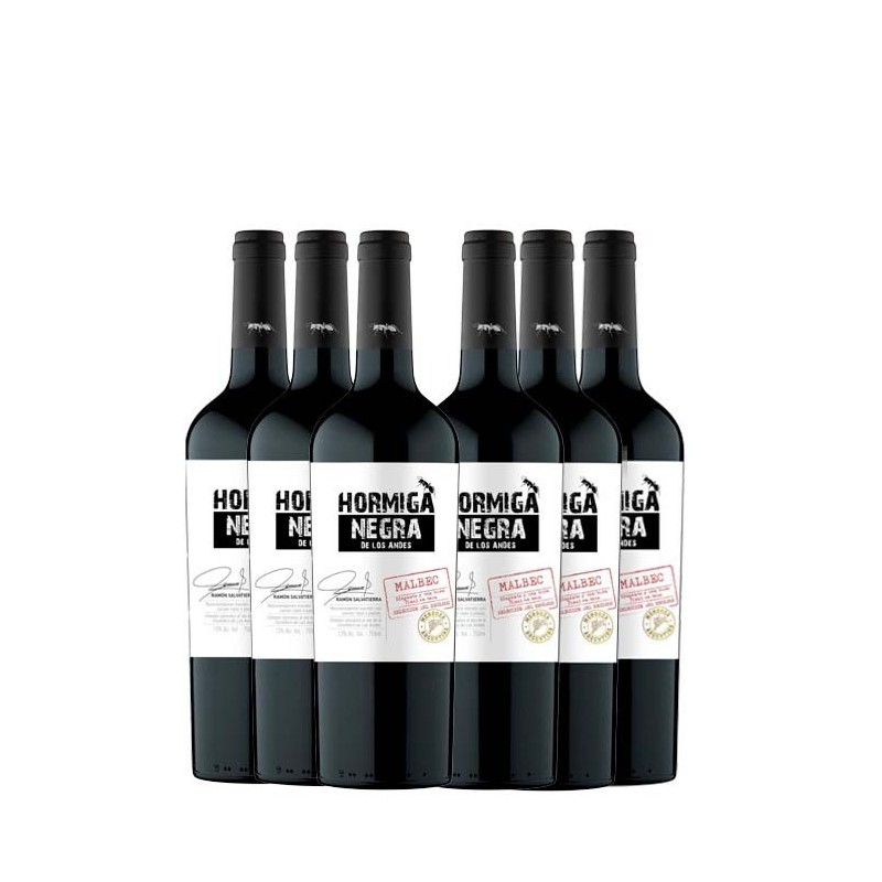 Pack hormigueros: Hormiga Negra Malbec x 6 botellas