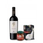 Pack Parrillero: Vino tinto + Sal Marina Gruesa + Tomates Secos