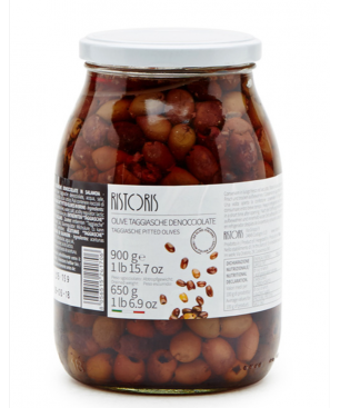Aceitunas Taggiasche sin pepa Ristoris 1100 Gr.