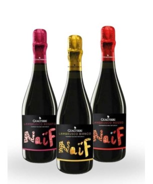 Pack Lambruscos: Línea Naif x 3 botellas