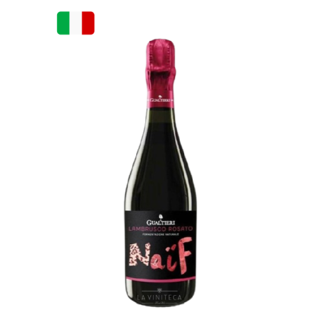 Naif Lambrusco Dell'Emilia I.G.T. Rosato Amabile