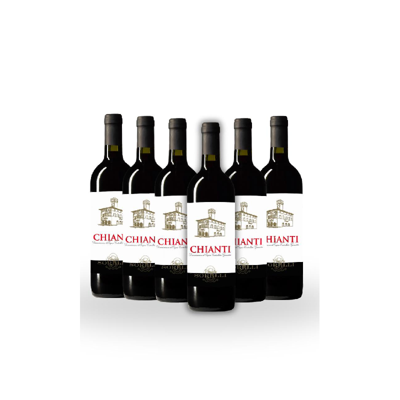 Pack Chianti Lovers: Chianti Sorelli DOCG x 6 botellas