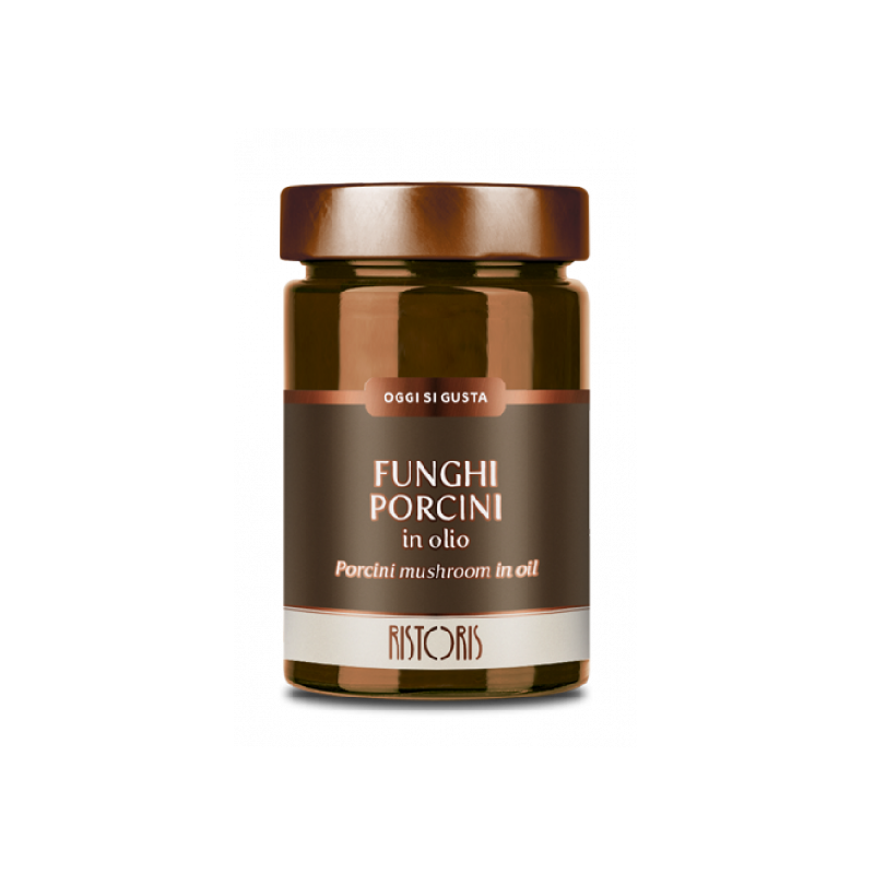 Funghi Porcini en Olio Ristoris 295 gr. Funghi Porcini en Olio Ristoris 295 gr.