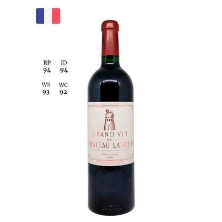 Chateau Latour Grand Vin Paulillac 1999