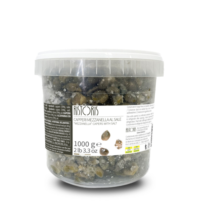Alcaparras bajo Sal Ristoris 1000 gr