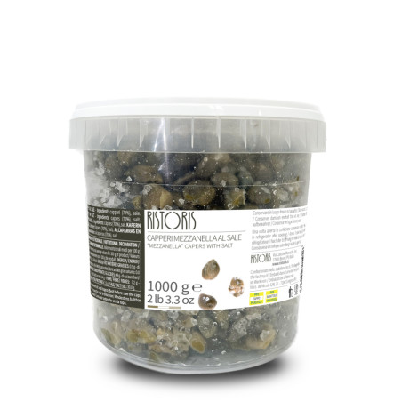 Alcaparras bajo Sal Ristoris 1000 gr